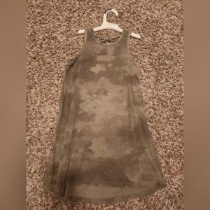 Old Navy Green Sleeveless Halter Sheath Dress